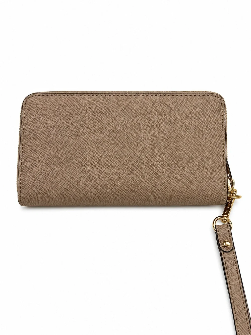 Michael Kors Tan Selma Studded Saffiano Medium Crossbody and Matching Wallet